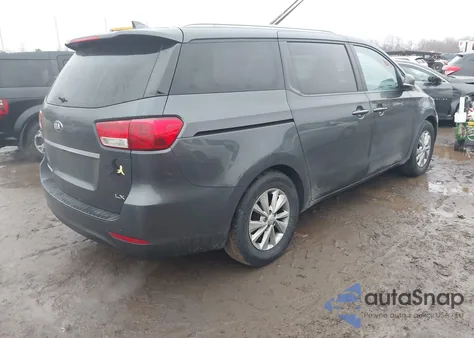 2015 Kia Sedona Lx из США, поврежденный, VIN KNDMB5C17F6075734